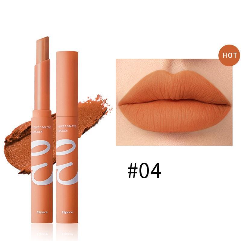 Not Easy To Dip Cup Color Velvet Matte Lipstick.