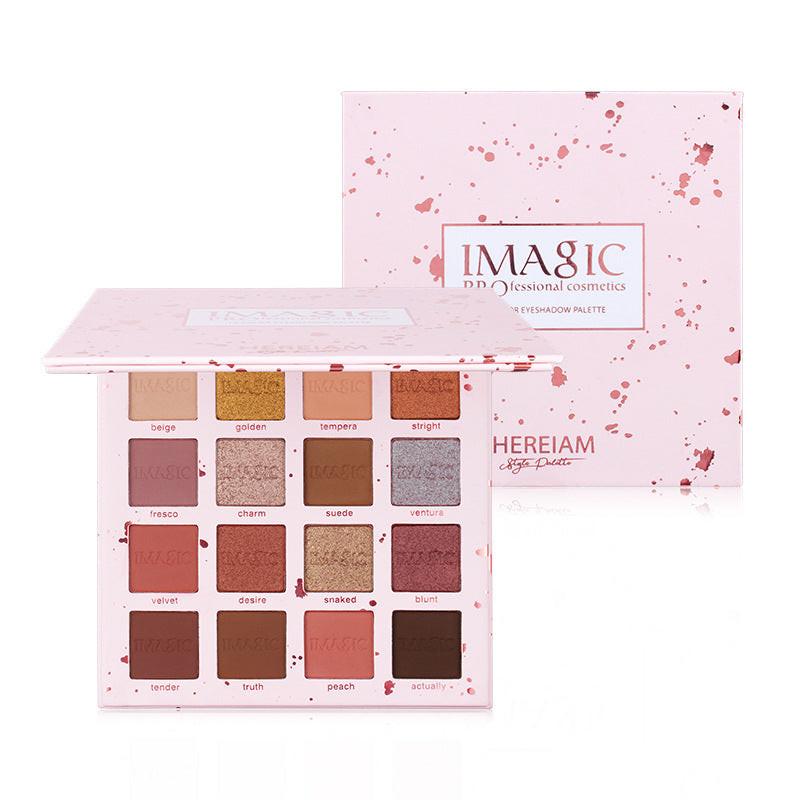 Eyeshadow Palette Enchanting Eyes Matte Pearlescent.