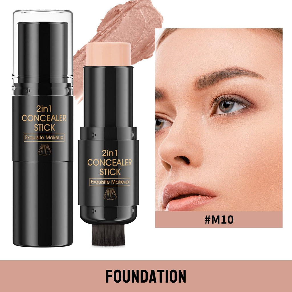 Highlight Blush Double-headed Contour Stick With Brush.