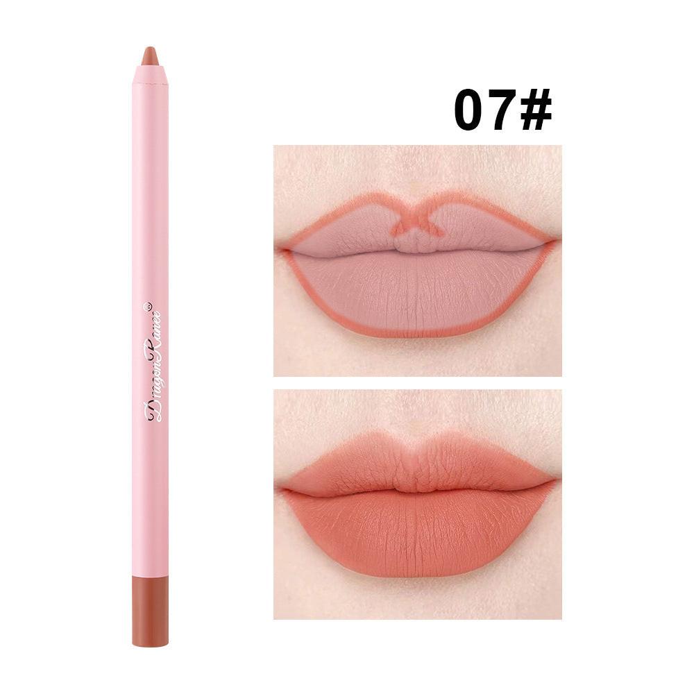 Lip Liner Waterproof Matte Finish Cameo Brown Hook Line Lip Lipstick Pen.