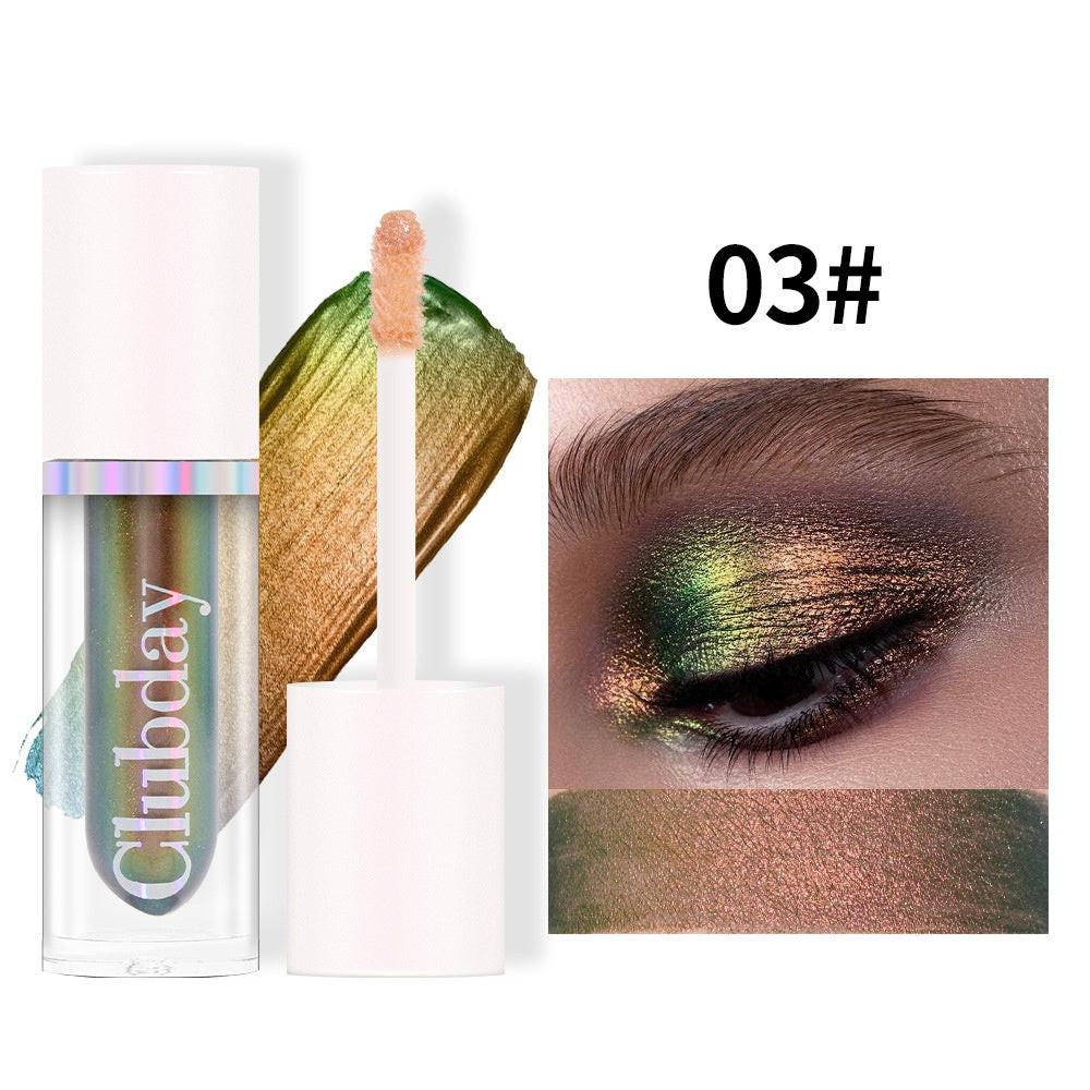 Makeup Monochrome Polarized Flashing Liquid Eye Shadow Chameleon Stage Makeup.