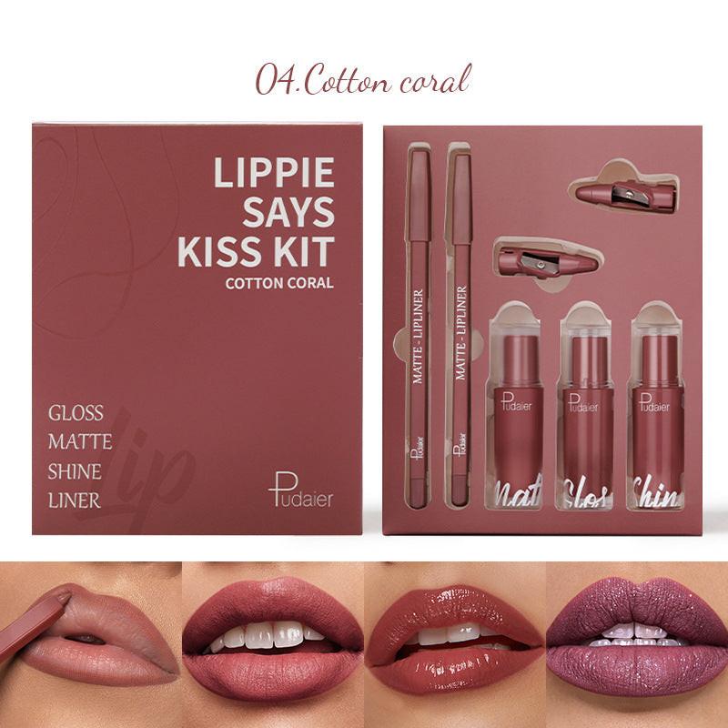 Lip Liner Suit Matte Water Light Pearlescent.