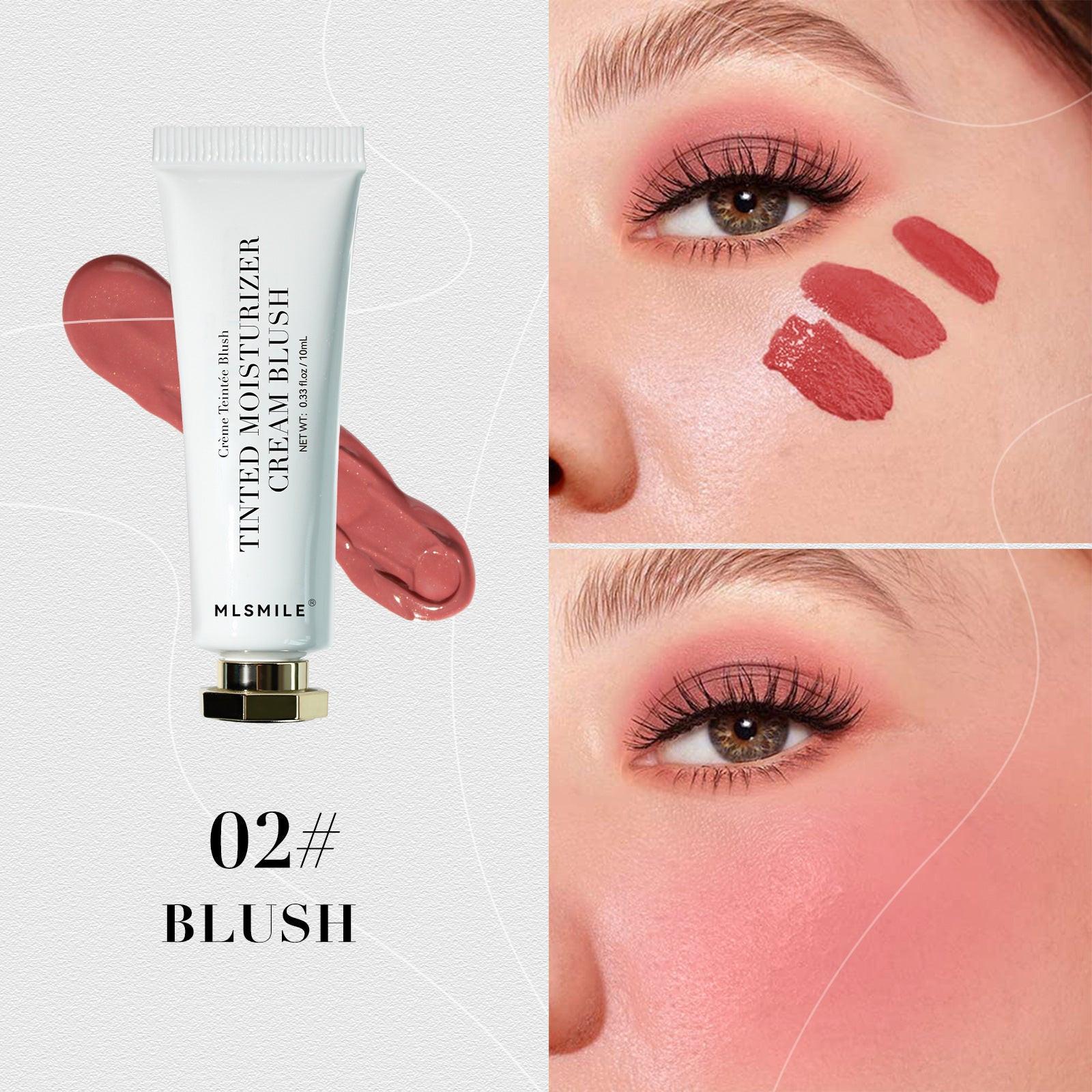 Blusher Natural Moisturizing Dual-purpose Color Rendering.