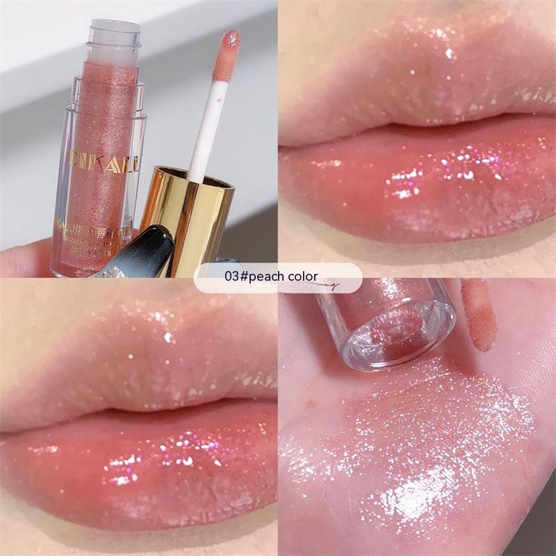 Transparent Lip Gloss Water Light Lipstick Cream Pure Desire.