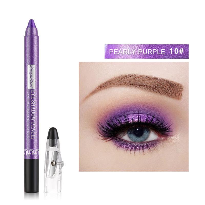 Eyeliner Eye Shadow Stick Shadow Pearlescent Eyeliner With Penknife Bubble Pen.