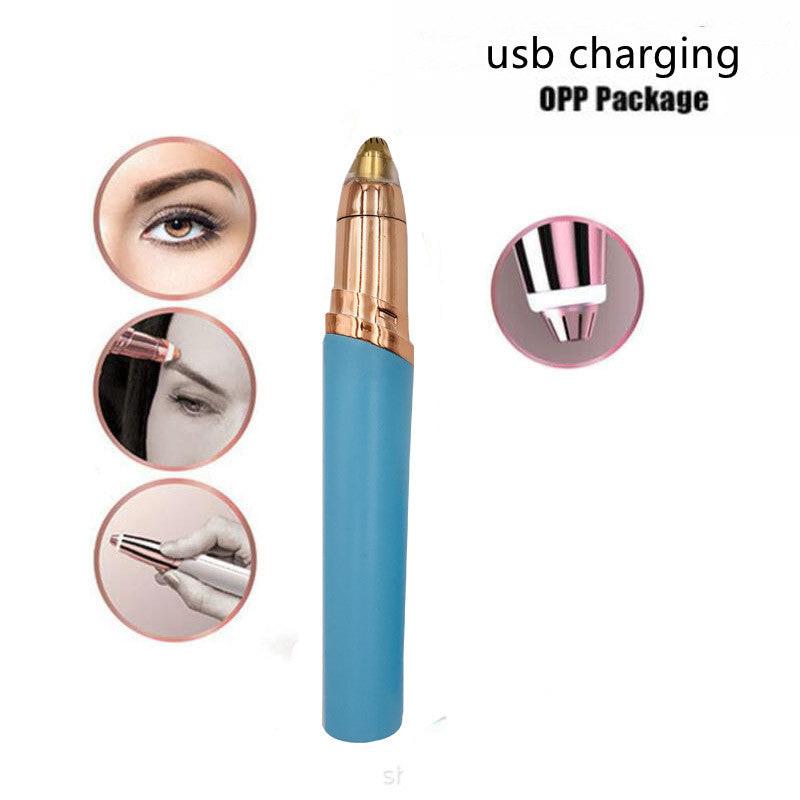 Eyebrow Epilator Maquiagem Profissional Completa Trymer Do Brwi Eye Brow Trimmer For Rasoir Visage Femme Make Up Eye Brow Shaper.
