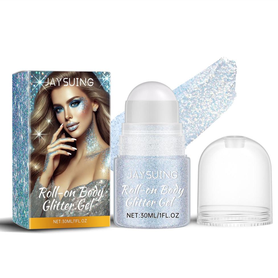 Glitter Roll White 30ML Eye Shadow.