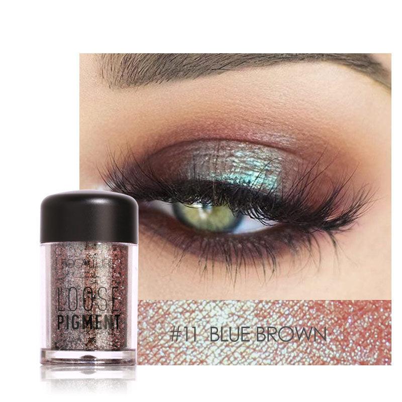 Colorful Pearlescent Glitter Eye Shadow.