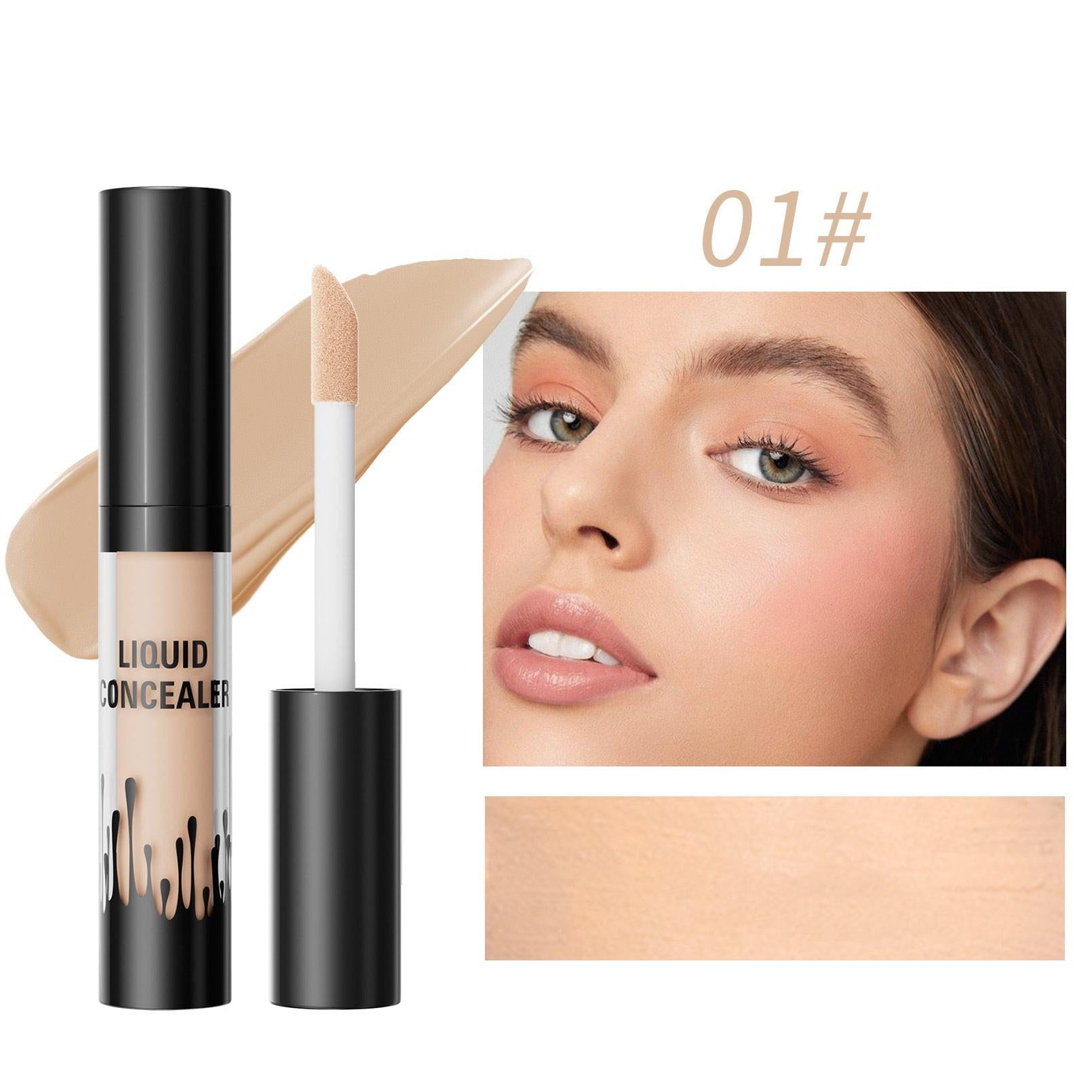Natural Fit Liquid Concealer Waterproof And Sweat-resistant.