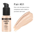 Isolate Waterproof Natural Concealer Base Makeup Matte Liquid Foundation Oil Control Foundation Cream.