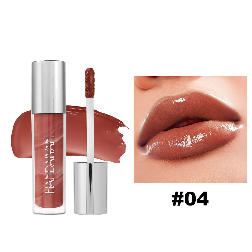 6 Colors Marbling Lip Gloss Liquid Lipstick.