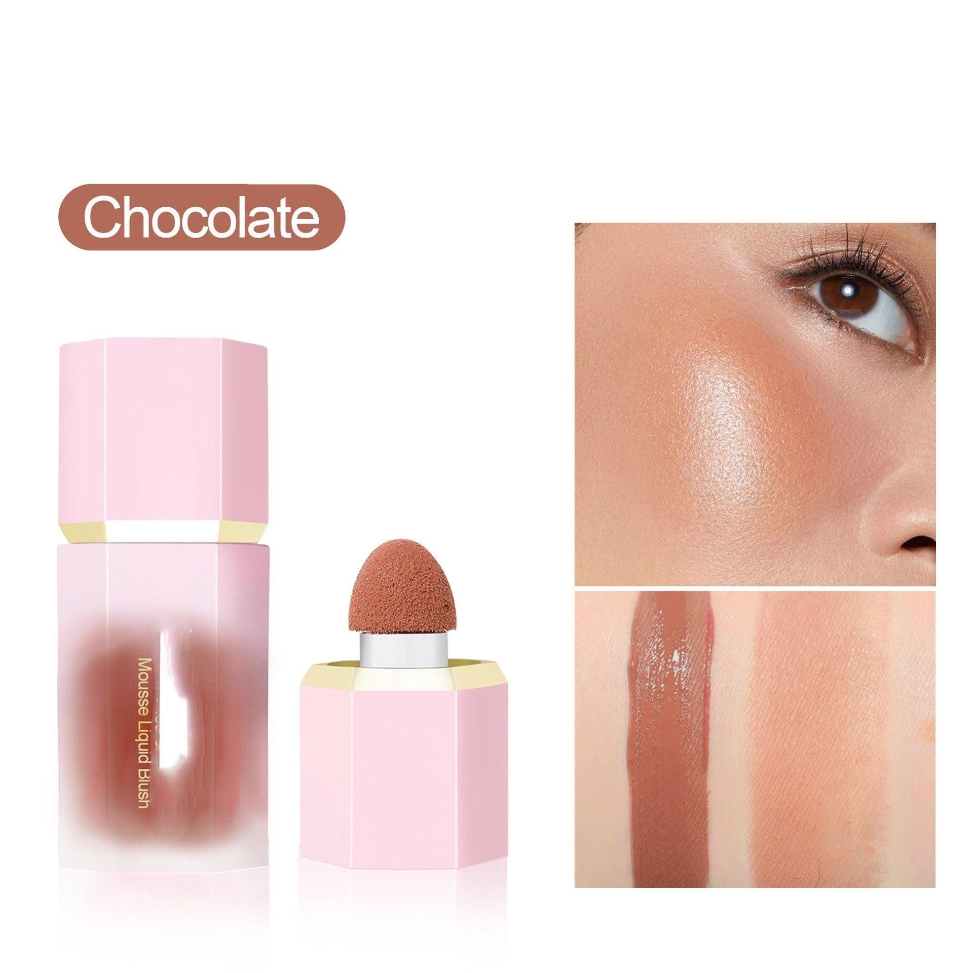 Liquid Powder Blusher Ruddy And Expansive Color Eye Shadow Cosmetic Makeup.