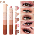 Five And Five Sections Eyeliner Pen Highlight Plain Face Pearl Waterproof Eye Shadow Stick.