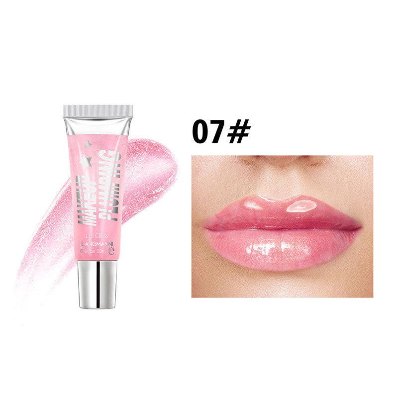 Transparent Lip Gloss Lotion Plump And Moisturize Lips.