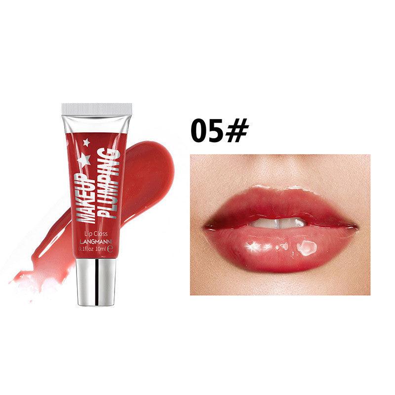 Transparent Lip Gloss Lotion Plump And Moisturize Lips.