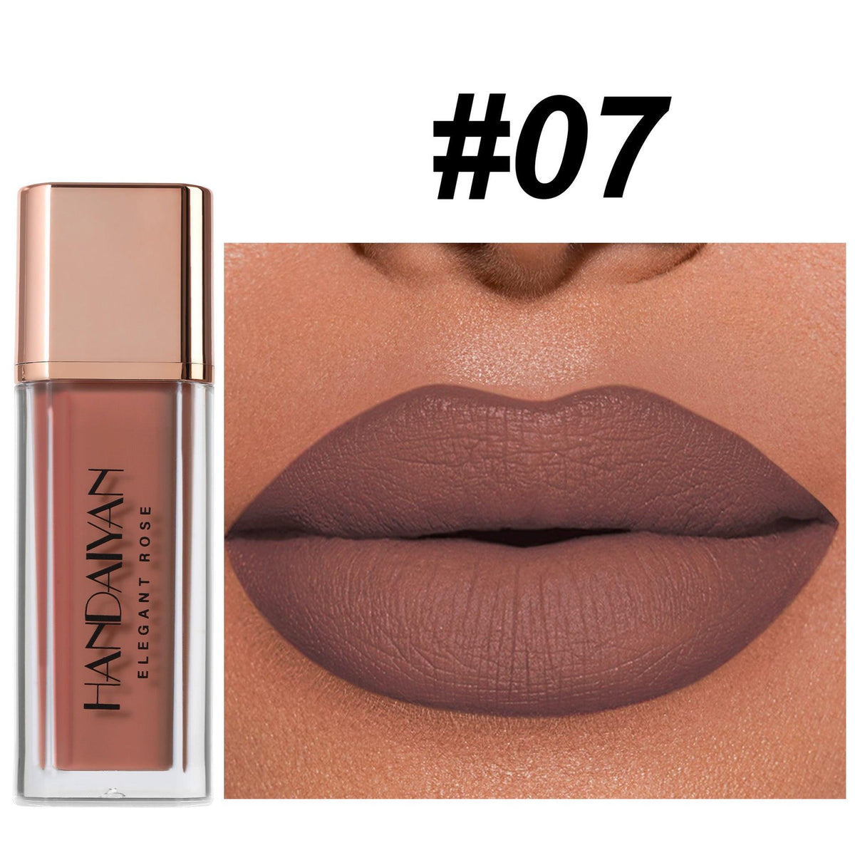 Lip Gloss Quick-drying 8 Colors No Stain On Cup Does Not Fade.