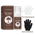 Tanning Mousse Bronzer Moisturizing Without Sun.