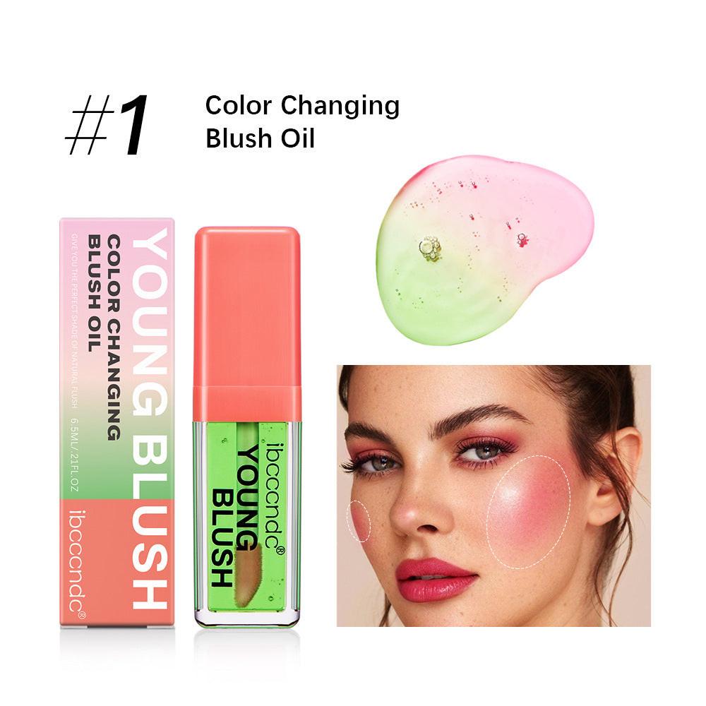 Natural Moisturizing Color-changing Blush Oil.