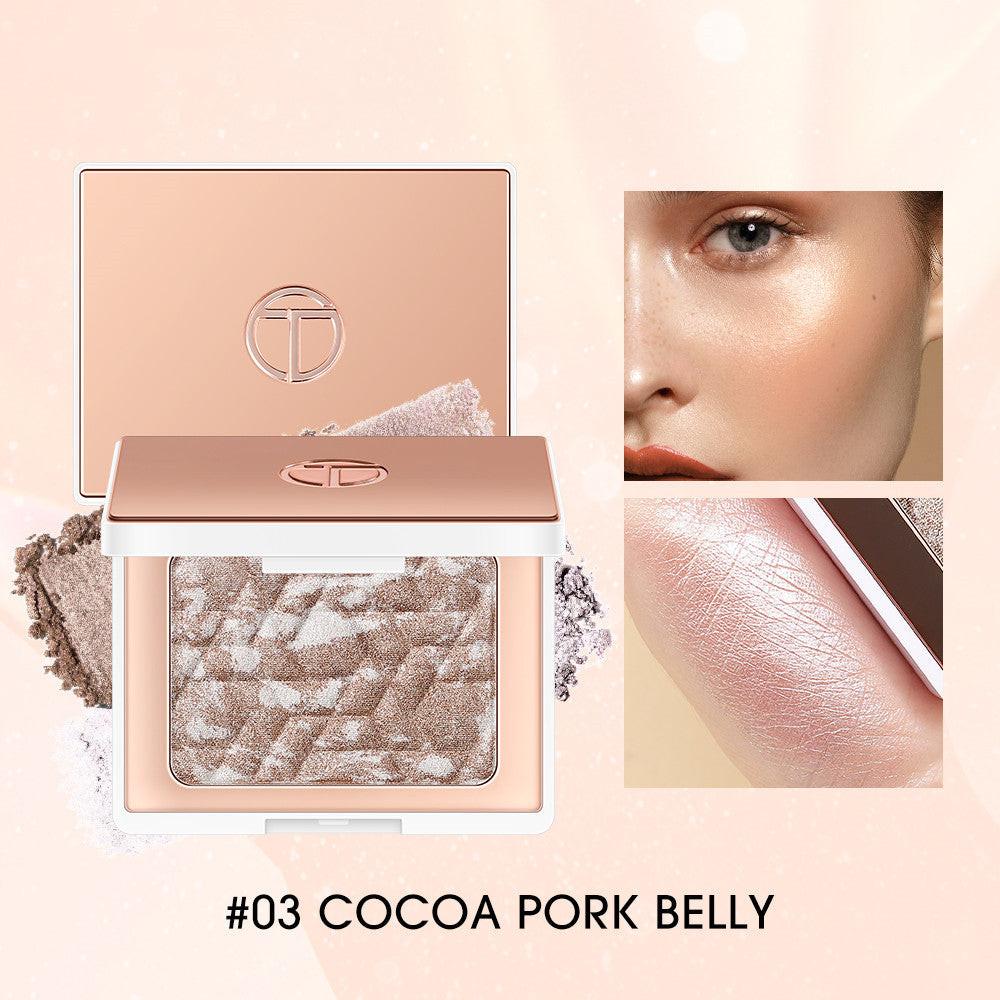 Star Shattered Glitter Highlighter Face Makeup Blush.