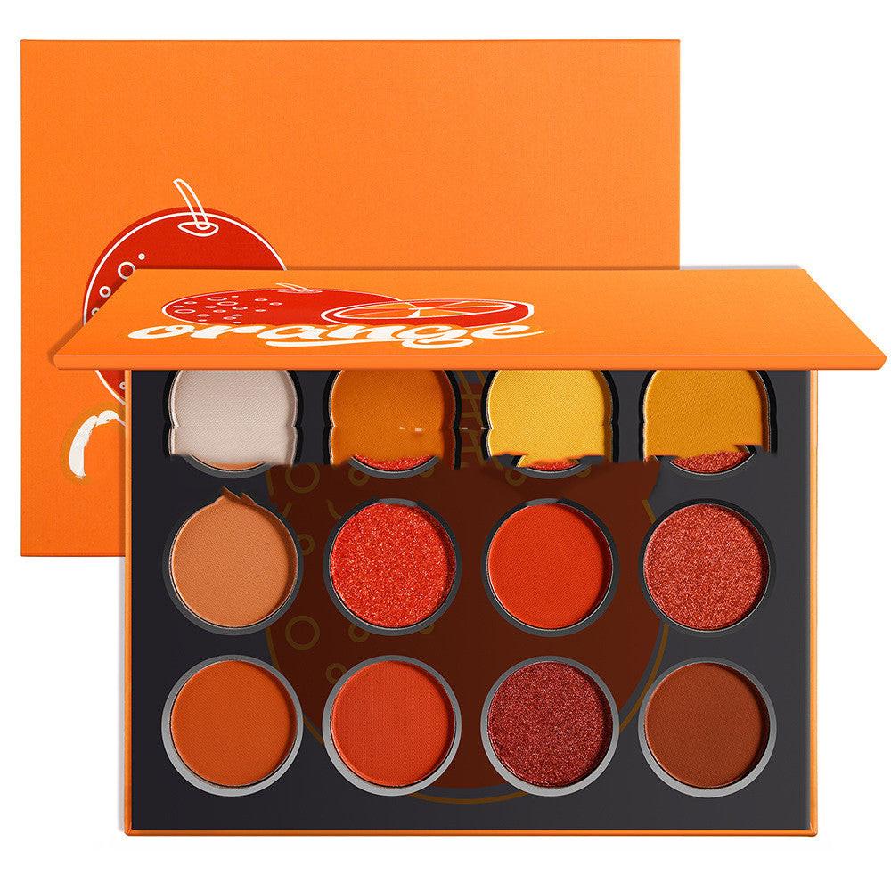Fruit Series 12 Color Eyeshadow Palette Portable And Easy.