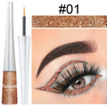 16 Colors Glittery Powder Sequin Burst Eyeliner.