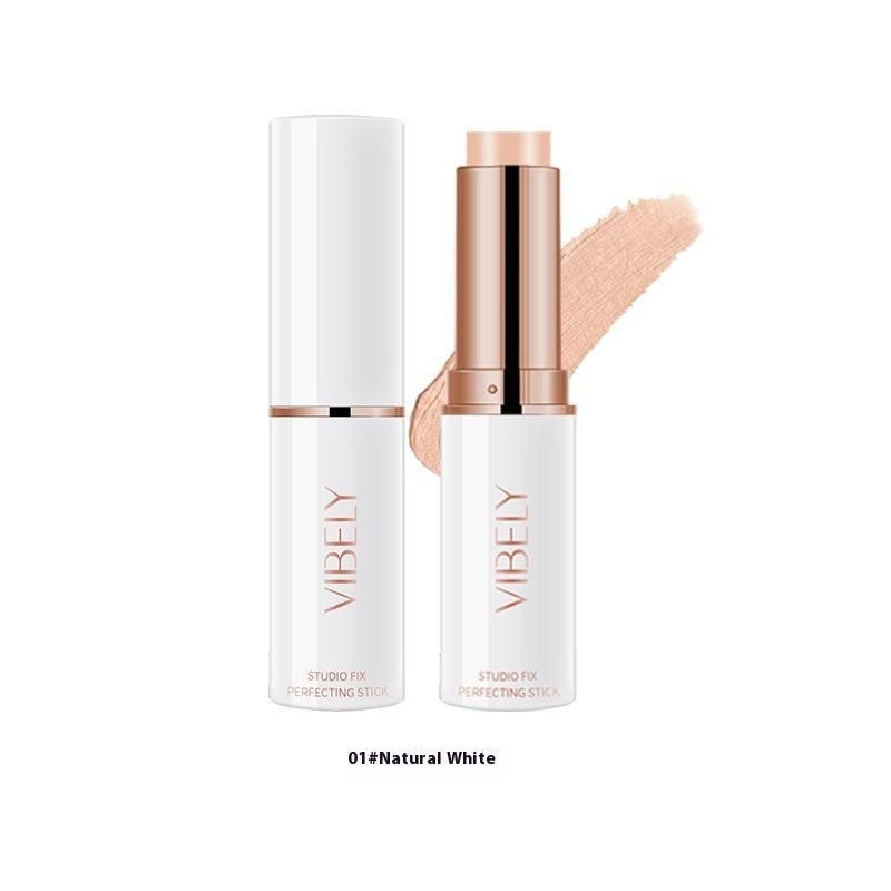Three-dimensional Double-headed Highlight Contour Stick Facial Concealer Dark Circles Acne Marks Concealer Pen.
