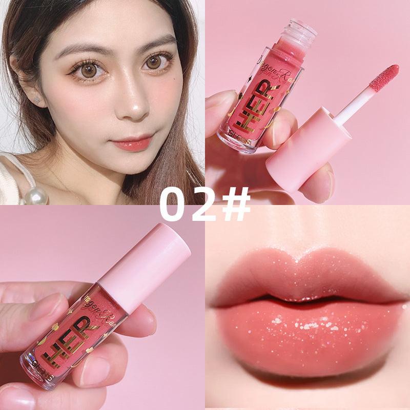 Women's Glaze Mirror Water Lip Glaze Lipstick.