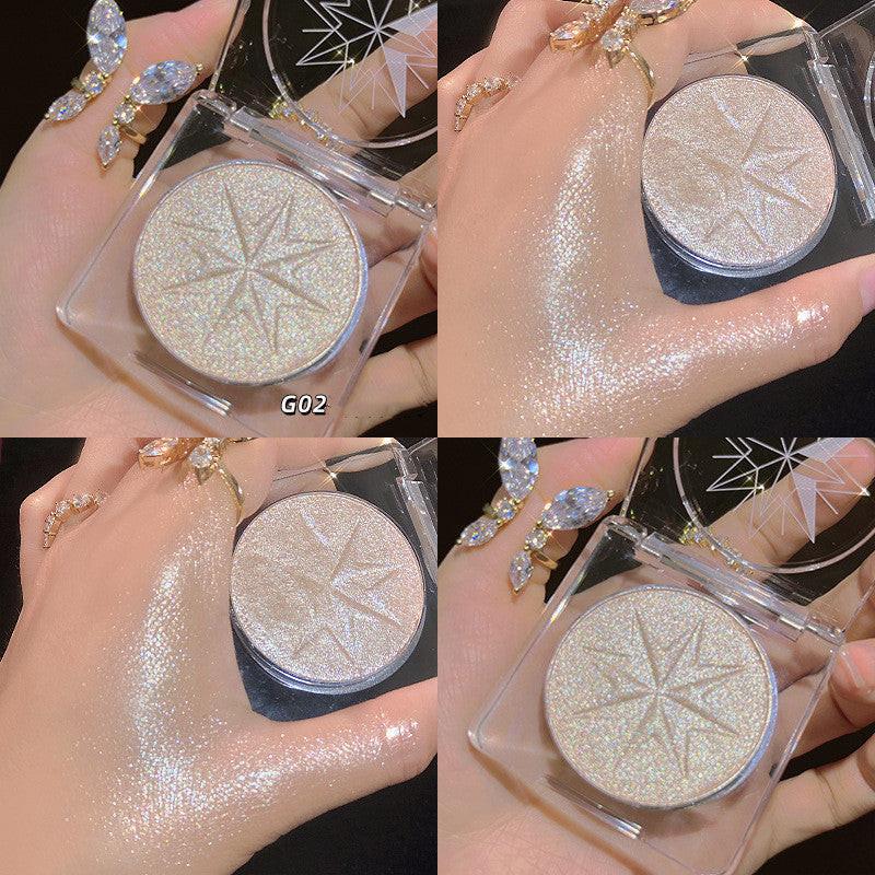 High Gloss Powder Blusher Diamond Slim And Shiny.