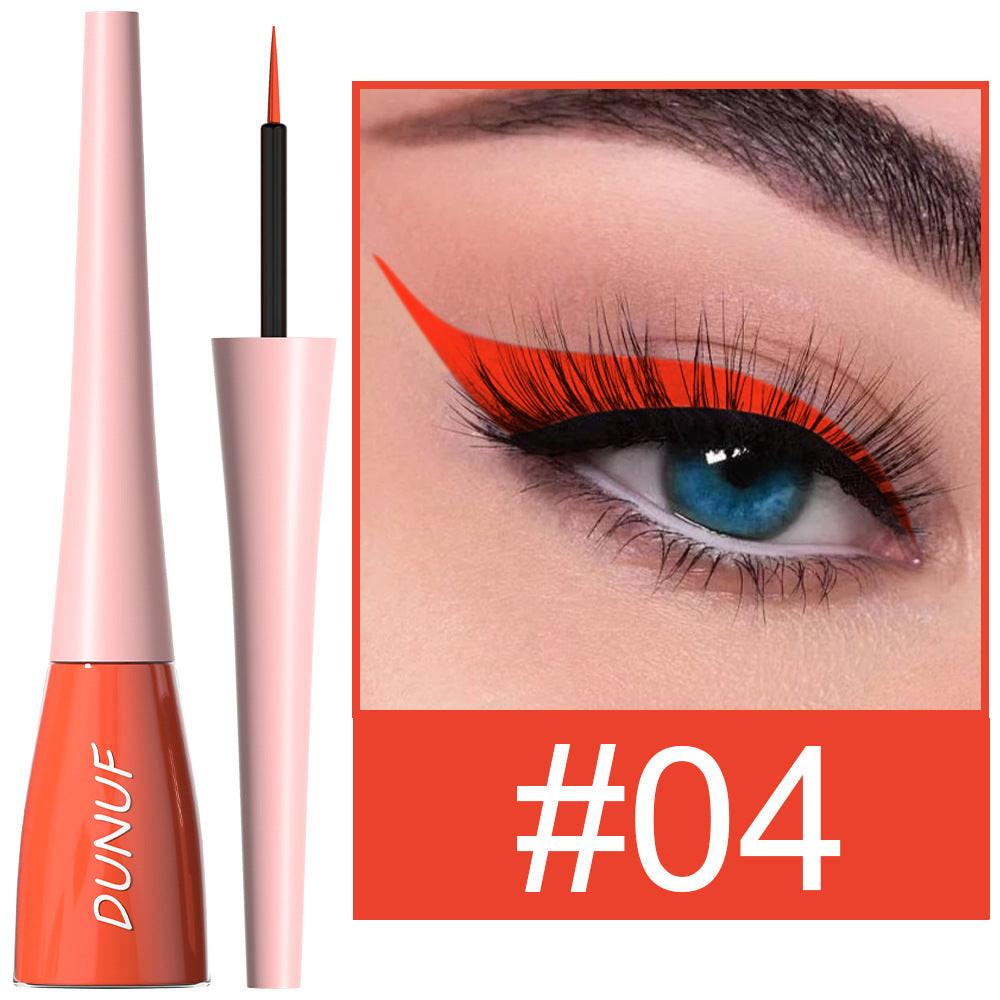 18 Color Long Lasting Waterproof Color Liquid Eyeliner.