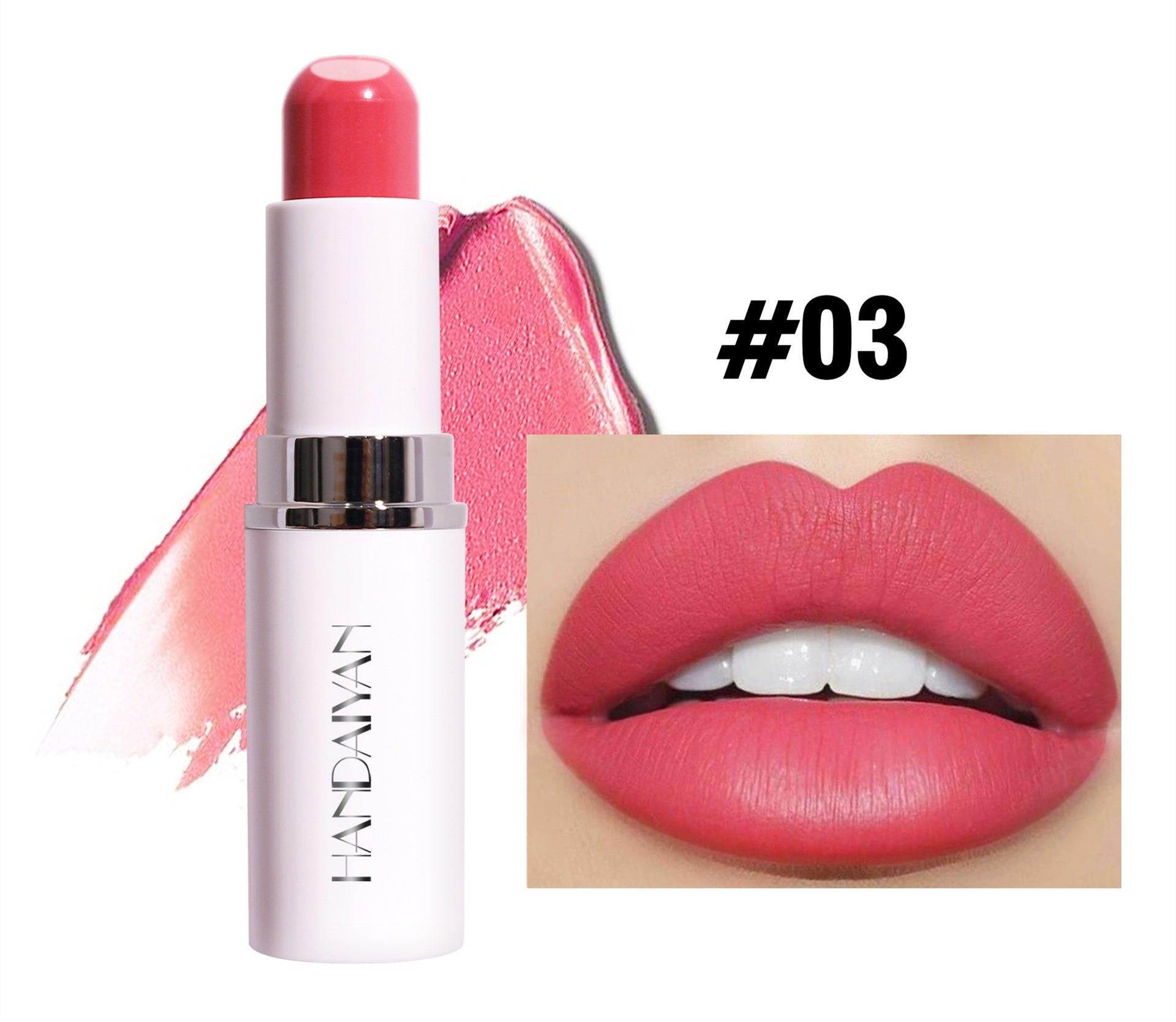 Lipstick Lipstick Two-in-one Sandwich Female Matte Moisturizing.