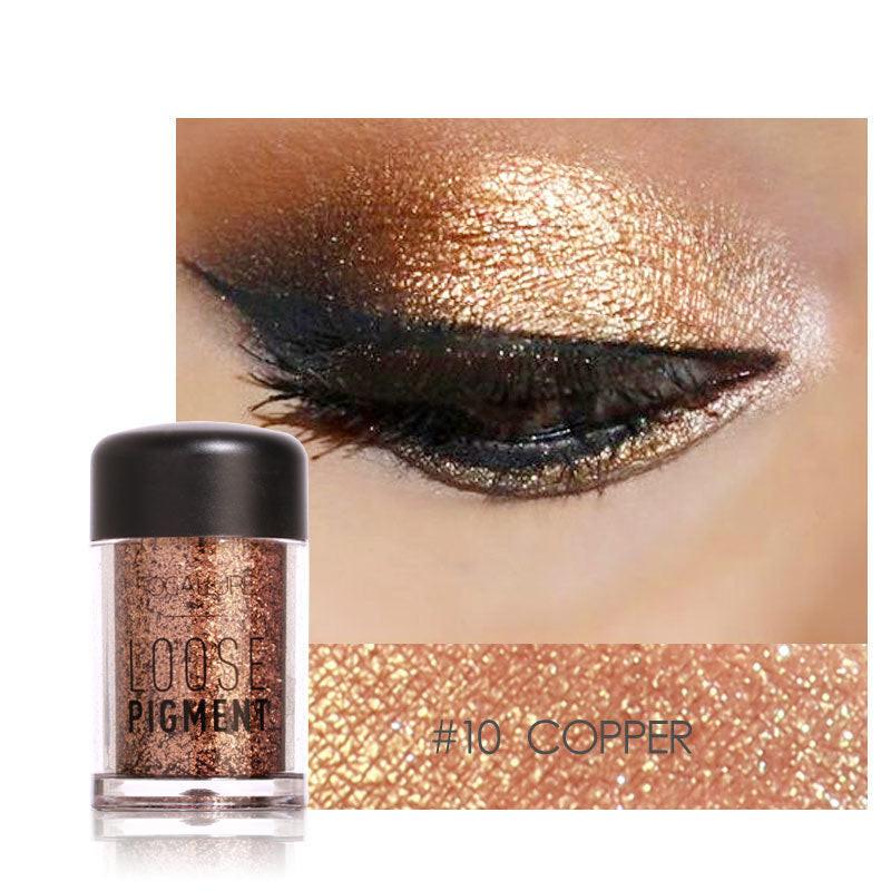 Colorful Pearlescent Glitter Eye Shadow.