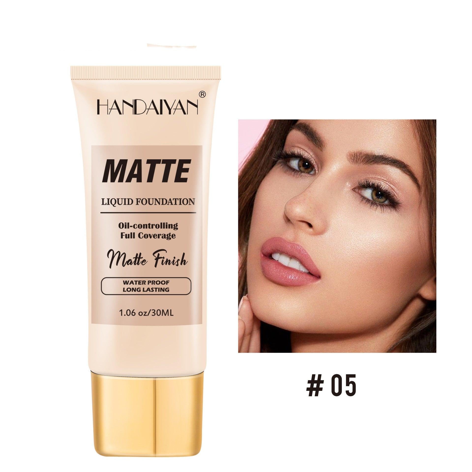 Foreign Trade Lady Concealing Foundation Long Lasting Smear-proof Makeup Invisible Pore Moisturizing.