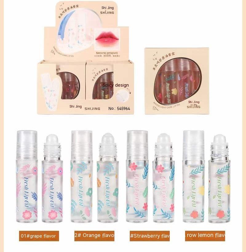 Lip Gloss Transparent Ball Fade Lip Lines Anti-chapping.