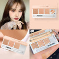 Tri-color Concealer Palette To Cover Dark Circles And Tear Troughs.