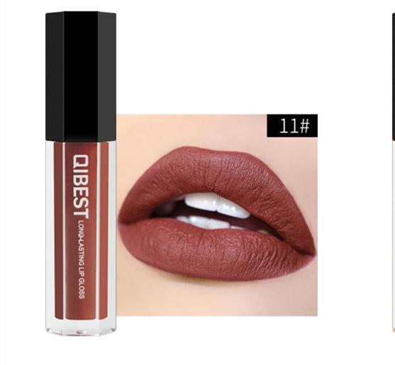 QIBEST Makeup Hexagonal Lip Gloss.