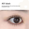 Three-dimensional Curling Metal Steel Tube Mascara Waterproof Long.