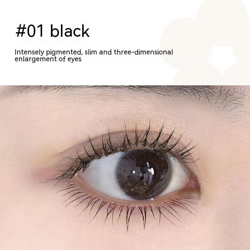 Three-dimensional Curling Metal Steel Tube Mascara Waterproof Long.