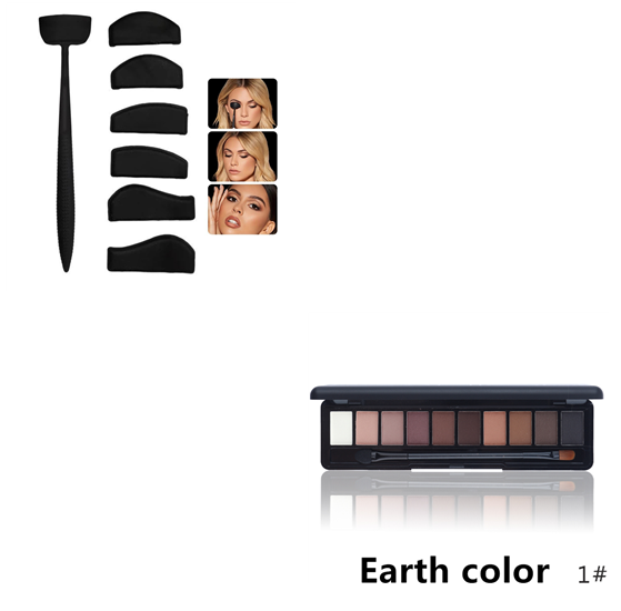 Silicone Eyeliner Eye Shadow Styling  12 Makeup Brushes Set.