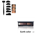 Silicone Eyeliner Eye Shadow Styling  12 Makeup Brushes Set.