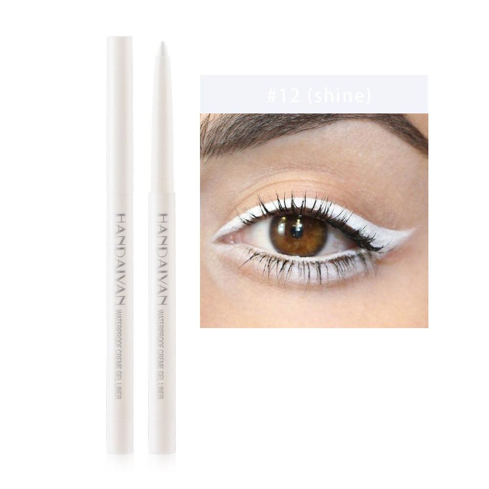 20 Color Cat Eye Makeup Waterproof Neon Colorful Liquid Eyeliner Pen Make Up Comestics Long-lasting Black Eye Liner Pencil.