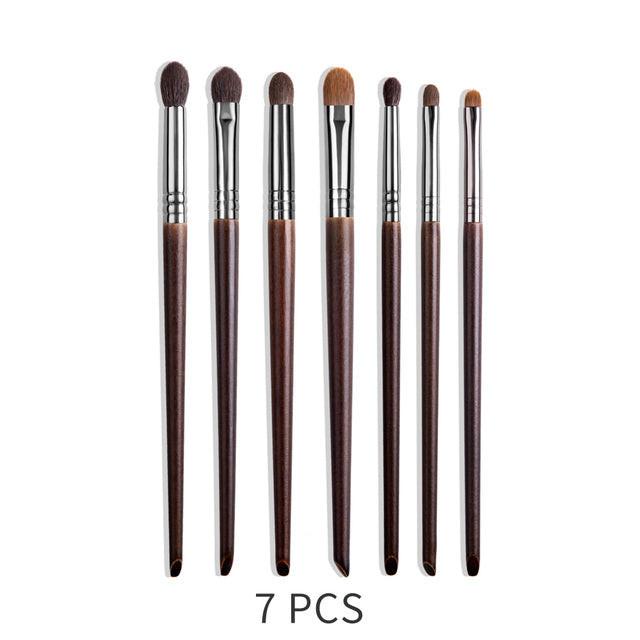 Natural Makeup Brushes Set Eyeshadow Make Up Brush Goat.