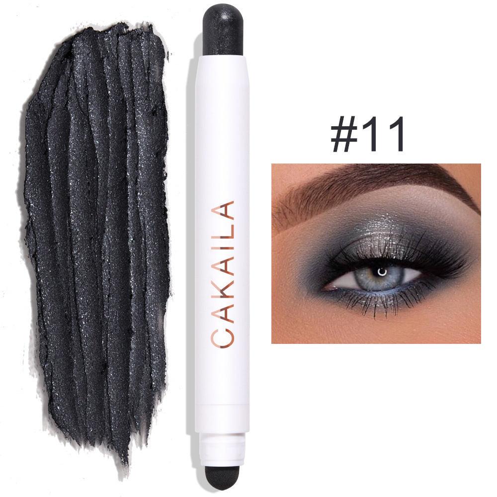 Double-headed Monochrome Pearlescent Eye Shadow Stick.
